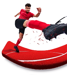 Jogador de futebol Superbet